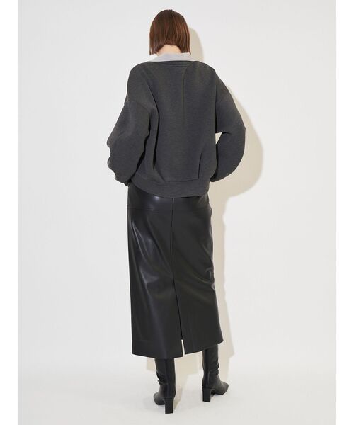 かなっち様　ELENDEEK スカート、カーディガン2点 フェイクレザースカート（スカート）｜ELENDEEK（エレンディーク）の