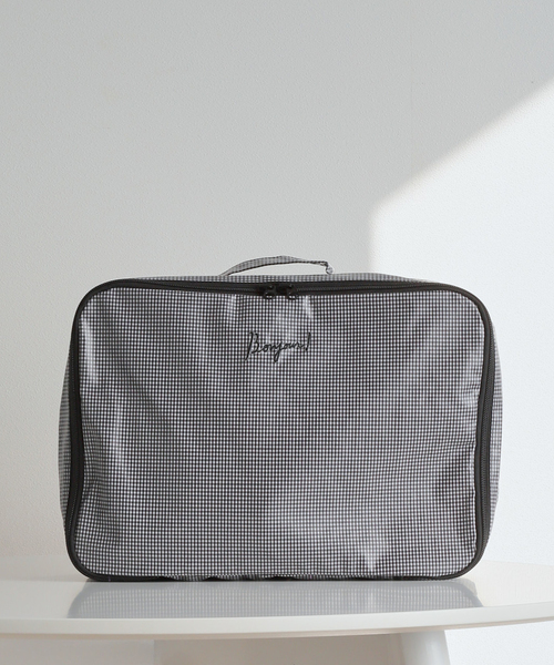 IENA ENFANT(イエナアンファン)の「《追加》【BASIC】トラベルポーチ LARGE(ポーチ・レディース・ブラック系その他/ホワイト/ホワイト系その他/ブラック・FREE)」の2枚目の写真