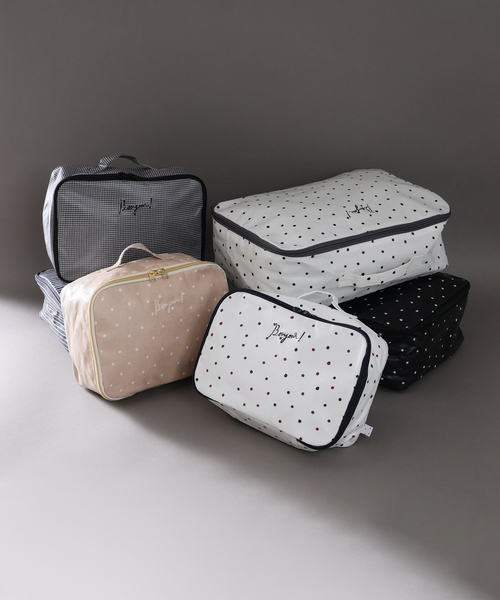 IENA ENFANT(イエナアンファン)の「《追加》【BASIC】トラベルポーチ LARGE(ポーチ・レディース・ブラック系その他/ホワイト/ホワイト系その他/ブラック・FREE)」の16枚目の写真