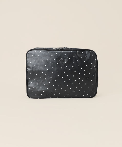IENA ENFANT(イエナアンファン)の「《追加》【BASIC】トラベルポーチ LARGE(ポーチ・レディース・ブラック系その他/ホワイト/ホワイト系その他/ブラック・FREE)」の14枚目の写真