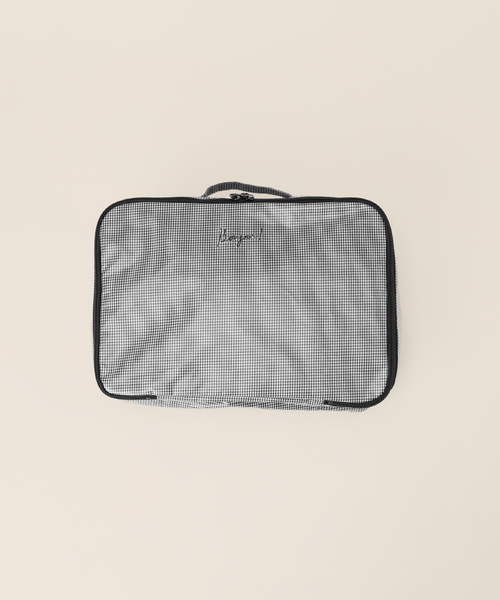 IENA ENFANT(イエナアンファン)の「《追加》【BASIC】トラベルポーチ LARGE(ポーチ・レディース・ブラック系その他/ホワイト/ホワイト系その他/ブラック・FREE)」の7枚目の写真