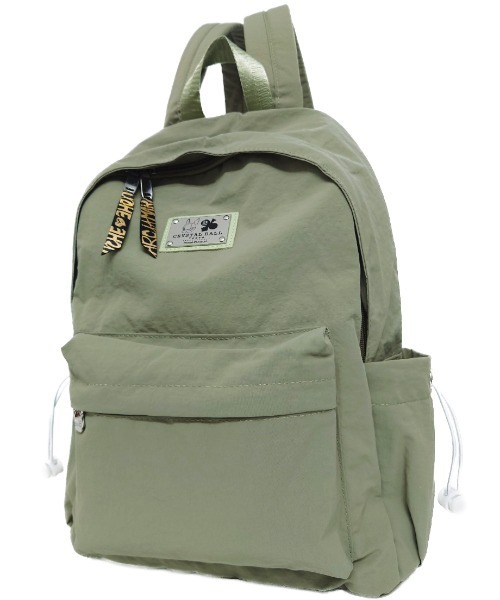 CRYSTAL BALL（クリスタルボール）の「ヴァンドウェスト（バックパック/リュック・レディース・モスグリーン/アイボリー/キャメル・FREE）」の6枚目の写真
