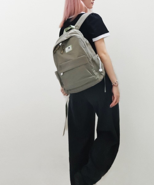 CRYSTAL BALL（クリスタルボール）の「ヴァンドウェスト（バックパック/リュック・レディース・モスグリーン/アイボリー/キャメル・FREE）」の9枚目の写真