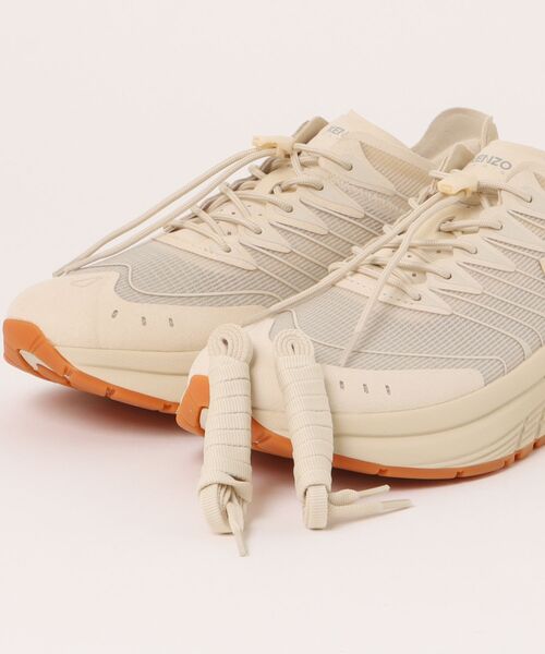 KENZO（ケンゾー）の「'KENZO-Pace 2.0' マイクロ スエード スニーカー（スニーカー・レディース・ベージュ系その他・38/37）」の8枚目の写真