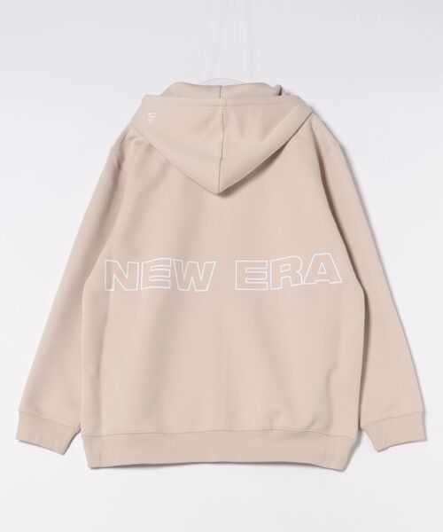 NEW ERA(ニューエラ)の「【ムラサキスポーツ限定】NEW ERA/ニューエラ ジップアップパーカー 14877285/14877286/14877287(パーカー・メンズ・グレー/ベージュ/ブラック・M/L/XL/2XL)」の4枚目の写真