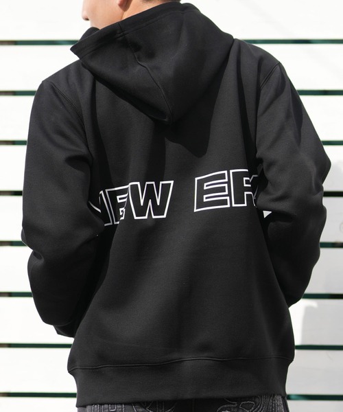 NEW ERA(ニューエラ)の「【ムラサキスポーツ限定】NEW ERA/ニューエラ ジップアップパーカー 14877285/14877286/14877287(パーカー・メンズ・グレー/ベージュ/ブラック・M/L/XL/2XL)」の1枚目の写真