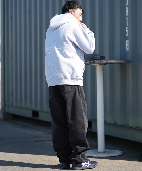 NEW ERA(ニューエラ)の「【ムラサキスポーツ限定】NEW ERA/ニューエラ ジップアップパーカー 14877285/14877286/14877287(パーカー・メンズ・グレー/ベージュ/ブラック・M/L/XL/2XL)」の11枚目の写真
