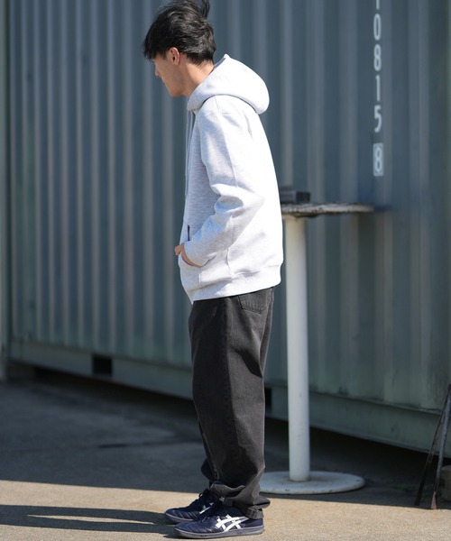 NEW ERA(ニューエラ)の「【ムラサキスポーツ限定】NEW ERA/ニューエラ ジップアップパーカー 14877285/14877286/14877287(パーカー・メンズ・グレー/ベージュ/ブラック・M/L/XL/2XL)」の12枚目の写真