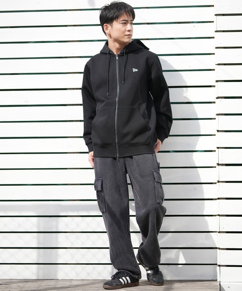 バット NEW ERA パーカー NEW ERA ニューエラ パーカー プルオーバー スウェット フーディー