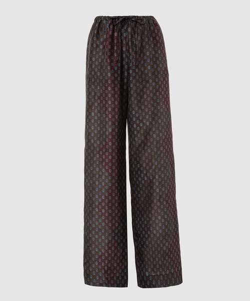 DRIES VAN NOTEN(ドリスヴァンノッテン)の「PUVIS LONG 2127 W.W.PANTS(その他パンツ・レディース・バーガンディー・34/36)」の1枚目の写真