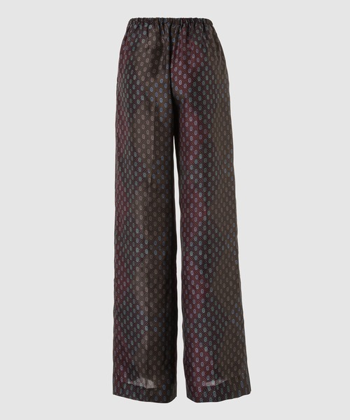 DRIES VAN NOTEN(ドリスヴァンノッテン)の「PUVIS LONG 2127 W.W.PANTS(その他パンツ・レディース・バーガンディー・34/36)」の2枚目の写真