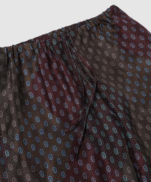 DRIES VAN NOTEN(ドリスヴァンノッテン)の「PUVIS LONG 2127 W.W.PANTS(その他パンツ・レディース・バーガンディー・34/36)」の3枚目の写真