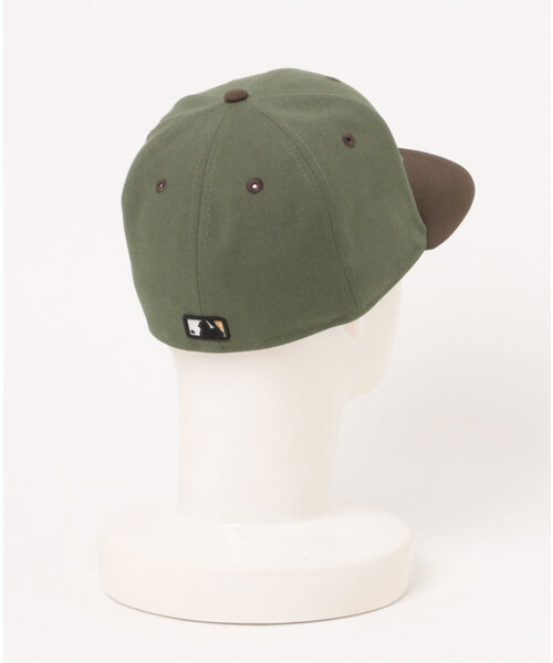 SHADOWS キャップ カーキ 新品 ニューエラキャップ 59FIFTY MLB ONSPOTZ別注（キャップ）｜NEW ERA