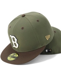 NEW ERA(�j���[�G��)�̃j���[�G���L���b�v 59FIFTY MLB ONSPOTZ�ʒ�(�L���b�v)