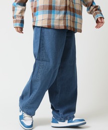 GERRY（ジェリー）の「【GERRY/ジェリー】デニム バレルレッグ クライミングパンツ ユニセックス / カーブパンツ デニムパンツ（デニムパンツ）」