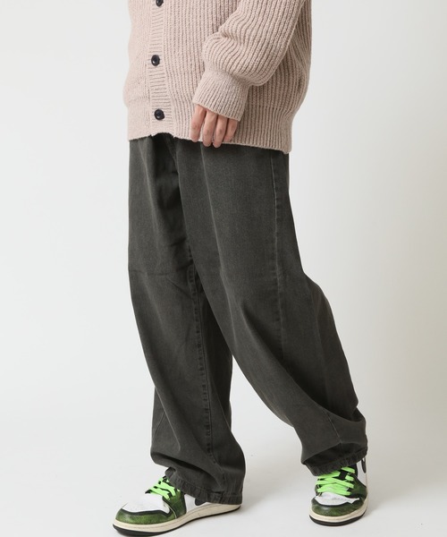 GERRY（ジェリー）の「【GERRY/ジェリー】デニム バレルレッグ クライミングパンツ ユニセックス / カーブパンツ デニムパンツ（デニムパンツ・メンズ・ブルー/ブラック/チャコール/ネイビー・S/M/L/LL）」の3枚目の写真