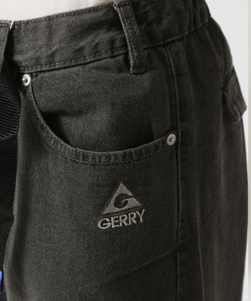 GERRY（ジェリー）の「【GERRY/ジェリー】デニム バレルレッグ クライミングパンツ ユニセックス / カーブパンツ デニムパンツ（デニムパンツ・メンズ・ブルー/ブラック/チャコール/ネイビー・S/M/L/LL）」の6枚目の写真