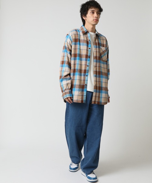 GERRY（ジェリー）の「【GERRY/ジェリー】デニム バレルレッグ クライミングパンツ ユニセックス / カーブパンツ デニムパンツ（デニムパンツ・メンズ・ブルー/ブラック/チャコール/ネイビー・S/M/L/LL）」の15枚目の写真
