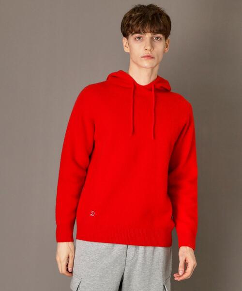 DRESSTERIOR(ドレステリア)の「カシミヤブレンドフードニット(ニット/セーター・メンズ・オリーブ/イエロー/ホワイト/レッド系1/グレー・91/92/90/94)」の22枚目の写真