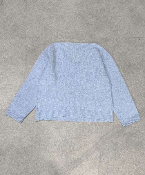 SHEPP(シープ)の「【2点セット】ニットタンクトップ+ Vネックニットトップス(ニット/セーター・レディース・ベージュ/サックスブルー/アイボリー/グレー・F)」の8枚目の写真