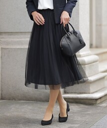 【2way】リバーシブル チュール スカート