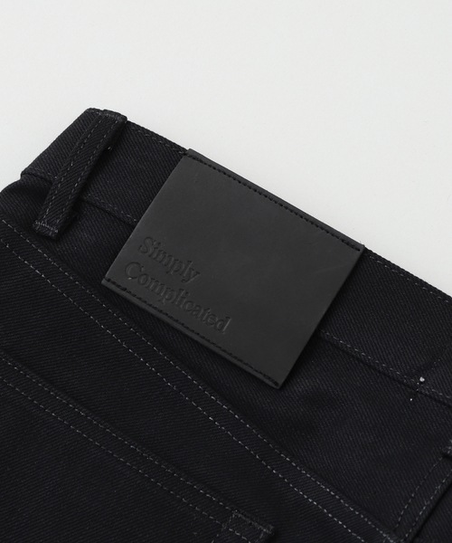 SimplyComplicated(シンプリーコンプリケイテッド)の「SimplyComplicated/シンプリーコンプリケイテッド BF ST JEAN(デニムパンツ・メンズ・ブラック/ネイビー・28/30/32)」の6枚目の写真