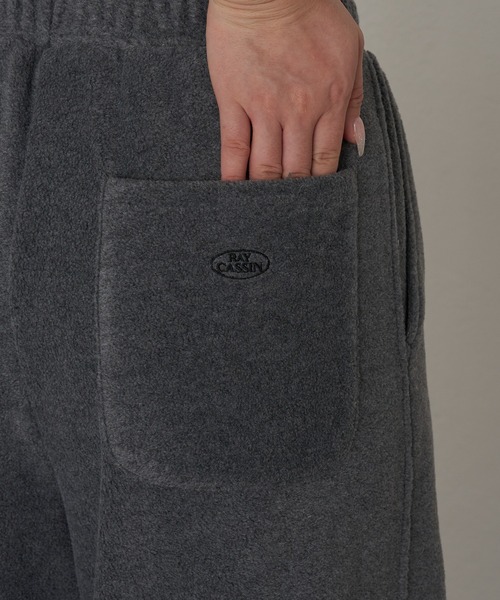 RAY CASSIN(レイカズン)の「フリースタックイージーパンツ(その他パンツ・レディース・チャコールグレー/ブルー/ベージュ系その他2・FREE)」の9枚目の写真