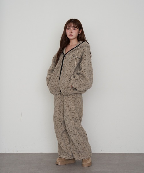 RAY CASSIN(レイカズン)の「フリースタックイージーパンツ(その他パンツ・レディース・チャコールグレー/ブルー/ベージュ系その他2・FREE)」の15枚目の写真