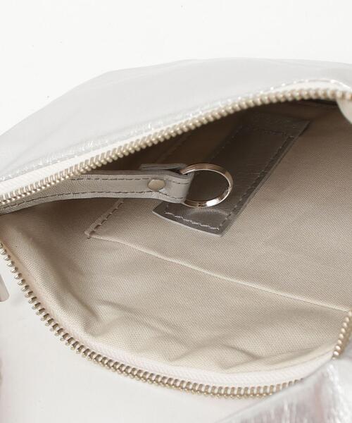 POMTATA(ポンタタ)の「POMTATA/ポンタタ/LUM 2WAY POUCH(ショルダーバッグ・レディース・シルバー/ブラック・F)」の6枚目の写真