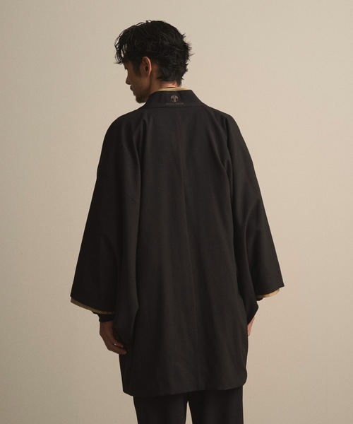 和ROBE（ワローブ）の「2025年秋冬の和ROBE / HAORI +LINING（その他アウター・メンズ・ブラック・3/2）」の4枚目の写真