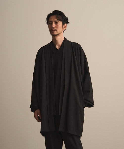 和ROBE（ワローブ）の「2025年秋冬の和ROBE / HAORI +LINING（その他アウター・メンズ・ブラック・3/2）」の6枚目の写真