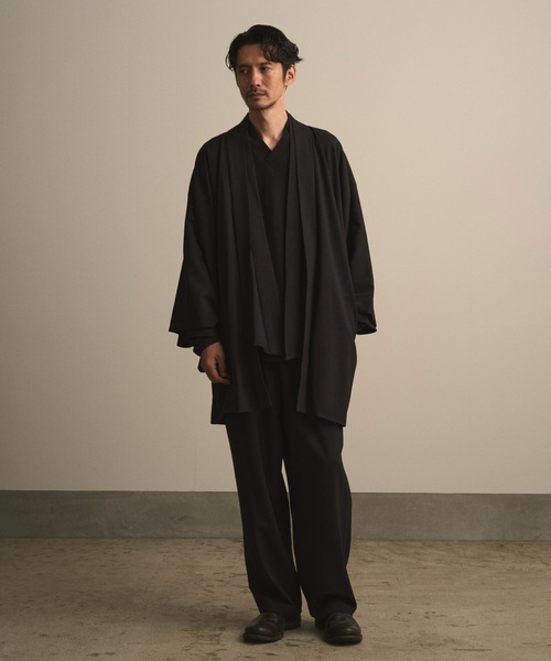 和ROBE（ワローブ）の「2025年秋冬の和ROBE / HAORI +LINING（その他アウター・メンズ・ブラック・3/2）」の7枚目の写真