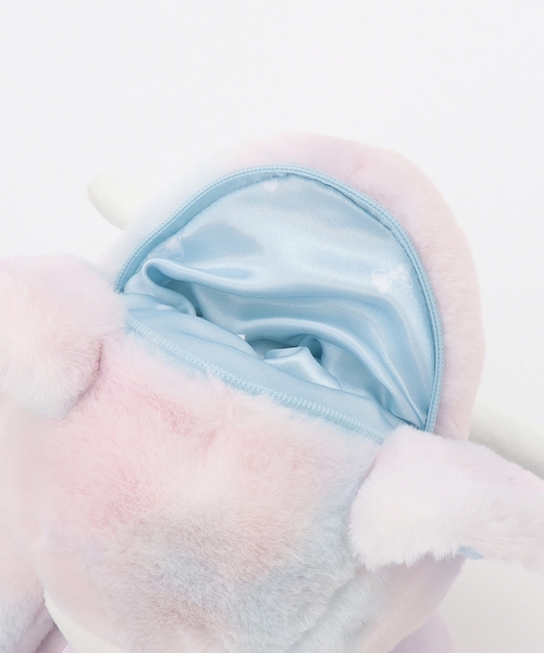 ねこ・くま ぬいぐるみポシェット（ショルダーバッグ）｜mezzo piano