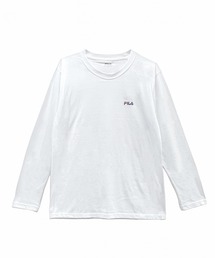 FILA(フィラ)のFILA フィラ ブランド ワンポイント ロゴ 丸首 長袖シャツ インナー(インナーウェア/肌着)