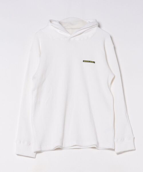 GREEN BOWL（グリーンボウル）の「【日本製】グリーンボウル【GREEN BOWL】Waffle Pullover Parka（Tシャツ/カットソー・メンズ・オリーブ/ホワイト/チャコール/ブラック・M）」の15枚目の写真