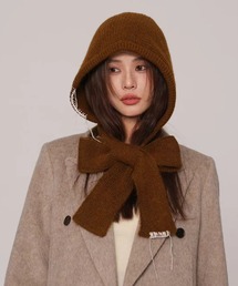 aimoha(アイモハ)のニットバラクラバ風フード付きマフラー(マフラー)