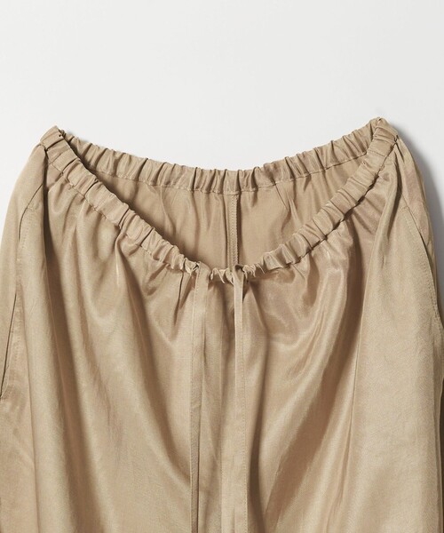 conte＞アセテート イージーワイドパンツ（その他パンツ）｜conte