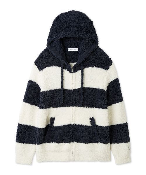 セール】【HOMME】ジェラート2ボーダーパーカー（ルームウェア