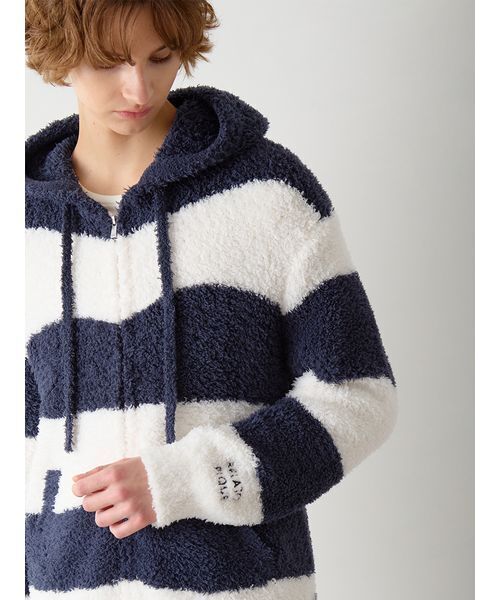 HOMME】ジェラート2ボーダーパーカー（ルームウェア/パジャマ