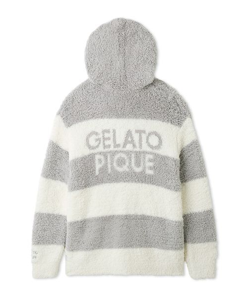 HOMME】ジェラート2ボーダーパーカー（ルームウェア/パジャマ