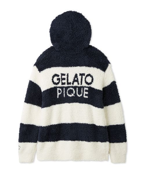 セール】【HOMME】ジェラート2ボーダーパーカー（ルームウェア