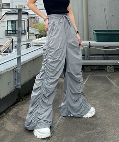 LACE UP ATHLEISURE FLARE PT レースアップ アスレジャー フレア