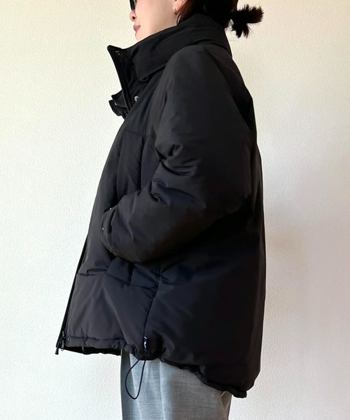 Trefle blanc(トレフルブラン)の「【original】Taffeta BZ(ブルゾン・レディース・ブラック・FREE)」の2枚目の写真
