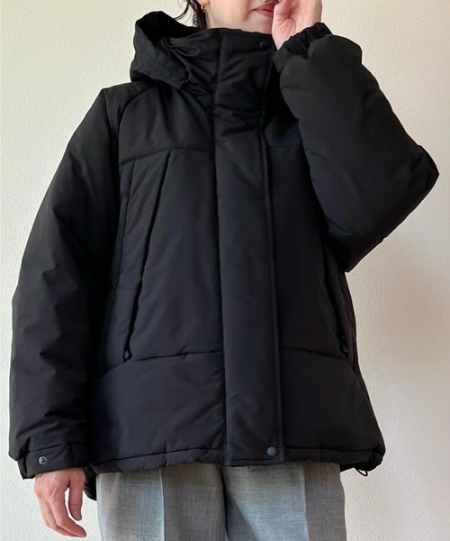 Trefle blanc(トレフルブラン)の「【original】Taffeta BZ(ブルゾン・レディース・ブラック・FREE)」の4枚目の写真