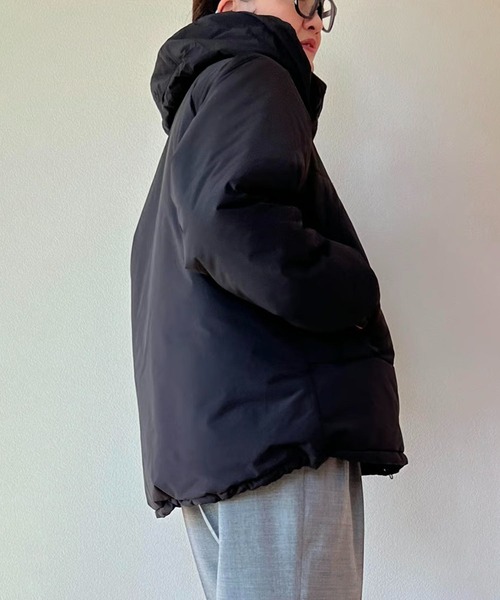 Trefle blanc(トレフルブラン)の「【original】Taffeta BZ(ブルゾン・レディース・ブラック・FREE)」の5枚目の写真