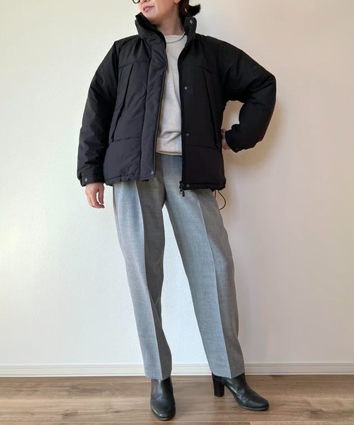 Trefle blanc(トレフルブラン)の「【original】Taffeta BZ(ブルゾン・レディース・ブラック・FREE)」の12枚目の写真