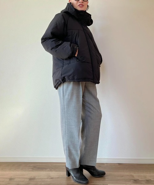 Trefle blanc(トレフルブラン)の「【original】Taffeta BZ(ブルゾン・レディース・ブラック・FREE)」の13枚目の写真
