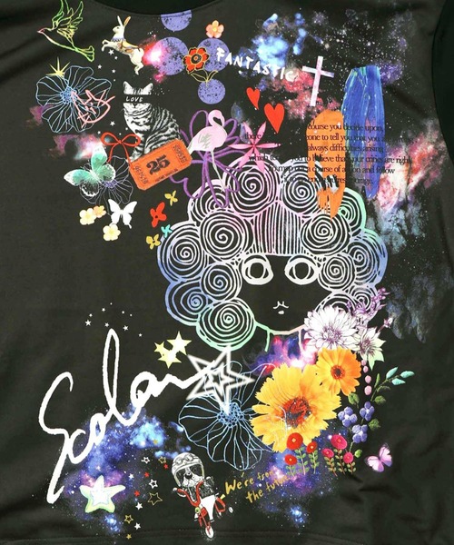 新品タグ付ScoLar スカラー ブラウス M ブラックポケットデザインプリーツ ScoLar