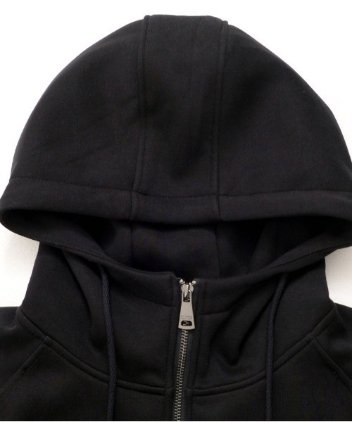 BENUSTA(ベヌスタ)の「『BENUSTA/ベヌスタ』袖リブ切り替えジップアップパーカー【GC】(パーカー・メンズ・チャコール/グレー/ブラック・XL/L)」の20枚目の写真