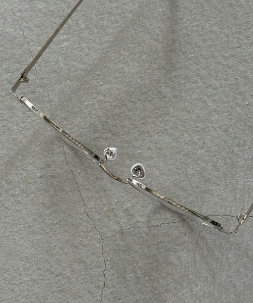 SANSeLF(サンセルフ)の「【SANSeLF】 クラシックオーバルメタルアイウェア saa25a168(メガネ・レディース・シルバー・FREE)」の7枚目の写真